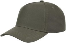 Lids Blank Hook Shot A-Frame Adjustable Snapback Hat, Olive