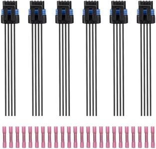 ENA Set of 6 Ignition Coil Connector Wiring Harness Compatible with Honda Acura Odyssey Accord RL TL CL 3.0L 3.2L 3.5L