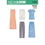 NEW LOOK Patterns Misses' Easy Knit Separates A (10-12-14-16-18-20-22) 6458