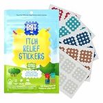 NATPAT BuzzPatch Magic Patch Itch Relief Patches - 30 Patches - Natural Patch - The Original Natural Itch Patch for Itch Relief - Insect Bite Patch for Mosquitos, Ticks, Midges, Sandflies