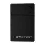 Himster Smart Card Tracker for Android | No SIM Needed | Anti-Lost & Loud 75dB Alert | Ultra-Thin 2.85mm Item Finder-Wallets,Bags,Laptops, Tablets|3 Month Wireless Rechargeable Battery(Black)