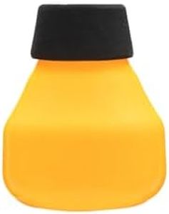 PAMPET ZOE Mini Trumpet Mute, Trumpet Straight Mutes, Lightweight Practice Trumpet Mute Silencer (Yellow)