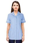 Proluxe Womens Healthcare Tunic (Sky Blue, 14)