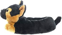 Millffy Classic Bunny Slippers Adult Sized Plush Slippers Kids Size Animal Slippers Shepherd Dog Corgi Costume Footwear (Small, Shepherd Dog)