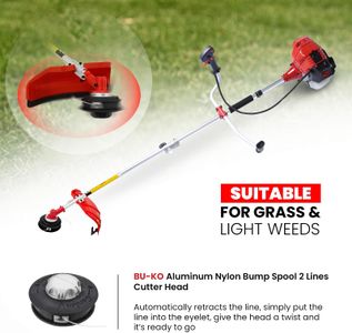 BU-KO 52cc Petrol Strimmer – Powerful Grass Trimmer