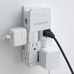 ECHOGEAR On-Wall Surge Protector wi