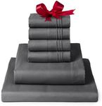 Mellanni Iconic King Sheet Set - 6-