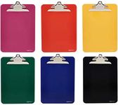 Amazon Basics Plastic Clipboards wi