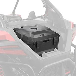 Kemimoto 56L UTV Storage Box, Cargo Box, Heavy Duty UTV Cargo Box Compatible With 2019 2020 2021 2022 Talon 1000X 1000R 1000X-4 Accessories, 2019+ Can Am Maverick Sport 1000/ MaverickTrail/ X-3, RZR XP XP4 1000, Kawasaki Teryx KRX