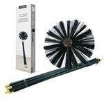 De Vielle Chimney Cleaning Kit, Metal, Black, 96.5x34.5x44 cm