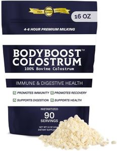 BodyBoost Premium Colostrum instantized, 100% Bovine Colostrum Powder, Immune Booster Supplement with Immunoglobulin & Lactoferrin, Grass Fed Colostrum Powder, Gut Health, Diverse Intake,16 oz