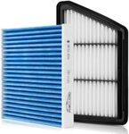 Forccord Cabin & Engine Air Filter Fit for Honda CRV CR-V CR V 2018-2019 2.4L Activated Carbon Cabin Filter Replace#CF11182, 80292TF0G01, CA12259, 17220-5PH-A00 Car Accessories