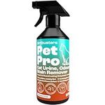 Dirtbusters Pet Pro Cat Stain & Pet Odour Eliminator Spray, Powerful Cat Urine Enzyme Cleaner Use to Clean Pet Stain and Odour Remover, for Carpet, Fabric & Upholstery, Summer Fruits (500ml)