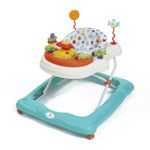 Babylo Twist About Baby Walker with Activities and Electronic Games, Height Adjustable and 120 Degree Padded Swivel seat