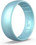 Enso Rings Birthstone Classic Silicone Ring - Aquamarine - 6