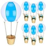 Lunmon 6 Pack Hot Air Balloons Deco