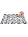 AAZEEM Soft Light Weight Mat for Dogs,Cats & Pets, (Size-M),Multi