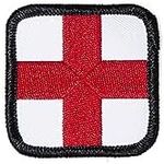 Medic Cross with Hook, 2 x 2 - Multicam