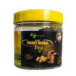 Yogis Ayurveda - Energy Herbal Tea With High Strength Shilajit, Ashwagandha & 12 Herbs. Loose Tea Leaves And Herbs 100g. Reduces Tiredness, Fatigue & Stress. Faster Muscle Recovery. Delicious Blend.