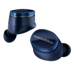 Bowers & Wilkins Pi8 Wireless Earbuds (Midnight Blue), in-Ear Bluetooth Earphones with Qualcomm Chipset & aptX Lossless, Active Noise Cancelling Earbuds, 3 Built-in Mics, 15-Min Quick Charging