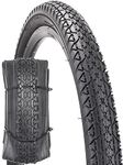 26" x 2.125" Inch Replacement Bike Tire Beach Cruiser Comfortable Foldable Black Side Wall Bicycle Tire�…