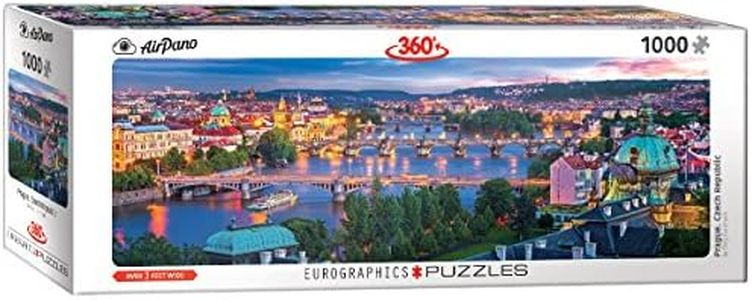 EUROGRAPHICS Prague Czech Republic 1000-Piece Puzzle, Multi-Colored