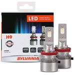 SYLVANIA H9 LED Powersport Headlight Bulbs for Off-Road Use or Fog Lights - 2 Pack