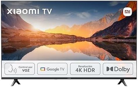 Xiaomi TV A 2025 43" - Smart TV 4K HDR, Google TV, Control por Voz, Dolby, Negro