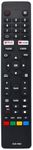 CLE-1042 Infrared Replacement Remote for Hitachi TV 50QLEDSM20 55QLEDSM20 58QLEDSM20 65QLEDSM20 LS58UHGTV ATV58UHDG-0320 ATV58UHDG-0920 ATV58UHDG-0121 ATV40FHDG-0322 75QLEDSM20 75QLEDSM204