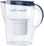 Epic Water Filters Pure Filter Pitchers for Drinking Water, 10 Cup 150 Gallon Filter, Tritan BPA Free, Removes Fluoride, Chlorine, Lead, Forever Chemicals