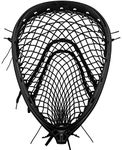 StringKing Mark 2G Goalie Lacrosse Head Strung with Grizzly Mesh (Grizzly 2s - Black/Black)