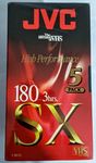 JVC E180SX5P VHS cassette 5-Pack