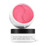 COSRX Peptide Collagen Hydrogel Eye Patch, 60 Patches, Under Eye Patches for Puffy Eyes and Dark Circles with Caffeine, Korean Skincare