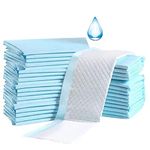 Cuff- Shield underpads, Super Absorbent Polymer & Soft Surface (Large, 60x90 cm, Pack of 20 Pcs, Blue)