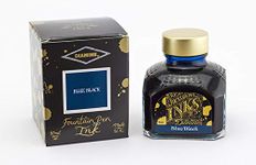 Diamine 80ml Blue/Black fountain pen ink bottle