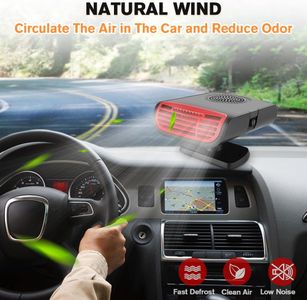 Leaflai 150W 12V Car Heater – Portable Vehicle Defroster
