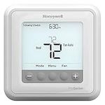 Honeywell TH6210U2001/U T6 Pro Programmable Thermostat, 2 Heat / 1 Cool Heat Pump Or 1 Heat / 1 Cool Conventional