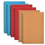 Coopay 6 Pack Spiral Notebook Multi