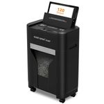 QUIETLEMON 120-Sheet Auto Feed Paper Shredder, 40 Min Non-Stop, Shredders for Home Office Heavy Duty, P-4 Ultra Security Shredder for Home Office, Cross-Cut with Wheels, 5.28 Gal Bin, <63 dB (OL287)