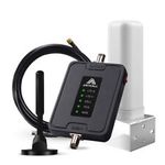 4G LTE Cell Phone Signal Booster AT&T Verizon 700/850/1700/1900MHz Truck RV Kit