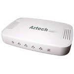 Aztech Desktop 500AV HomePlug AV 4-Port Ethernet Adapter