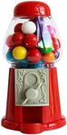 ModParty Red Gumball Machine Kids Party Favors, Set of 6, Bubble Gum Mini Candy Dispenser (GUMBALLS NOT INCLUDED)