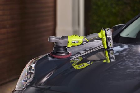 Ryobi 18V Cordless Polisher – Battery Powered Car Buffer