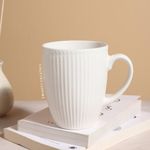 SMOKEY COCKTAIL Glossy Finish Tea Coffee Mug | Set of 1 Elegant Ceramic Cup for Perfect Tea Coffee Moments | Ideal Coffee Mug | Perfect for Gifting | 400ml White Color