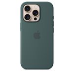 Apple iPhone 16 Pro Silicone Case with MagSafe - Lake Green ​​​​​​​