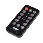 HQRP Remote Control Works with Philips 996510054954, 996510050576, 996510063326 CSS2123 CSS2123B/F7 CAS2123 CAS2123B/F7 Soundbar Speaker System Controller + HQRP Coaster