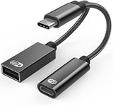 AuviPal 2-in-1 USB Type C to USB Ad