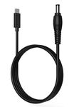 Tobo Type‑C to DC Cable,7.4x0.6MM Compact DC Power Cable Flexible Fast Charging Cord Plug and Play for Laptop for Computer (TD-1125CC, 1) Pack of 1