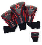 MLB Boston Red Sox 3 Pack Contour Head Covers