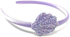 Mermaid Shell Headband Lilac Purple